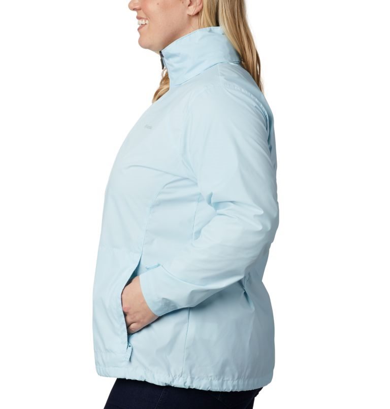 Jacheta Columbia Switchback III Dama Albastri Deschis | Plus Size GN8Z9SQ10